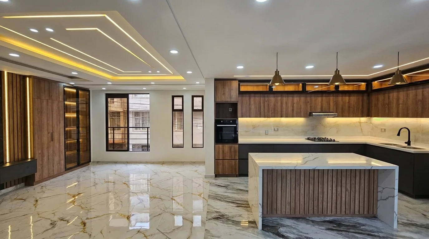 Interior de lujo, proyecto Corona
